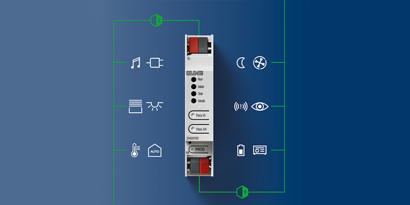 KNX Bereichs- und Linienkoppler bei Solak Elektrotechnik GmbH in Schlüsselfeld